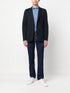 long-sleeve stretch-cotton shirt